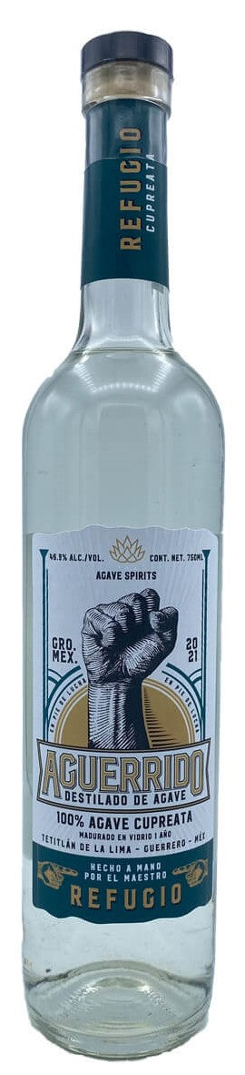 Destilado de Agave, Cupreata Pechuga 'Refugio Calzada', Aguerrido