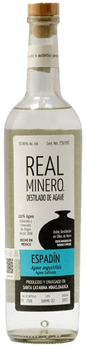 Destilado de Agave, Espadin, Real Minero