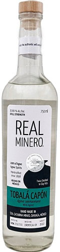 Destilado de Agave, Tobala Capon Still Strength', Real Minero