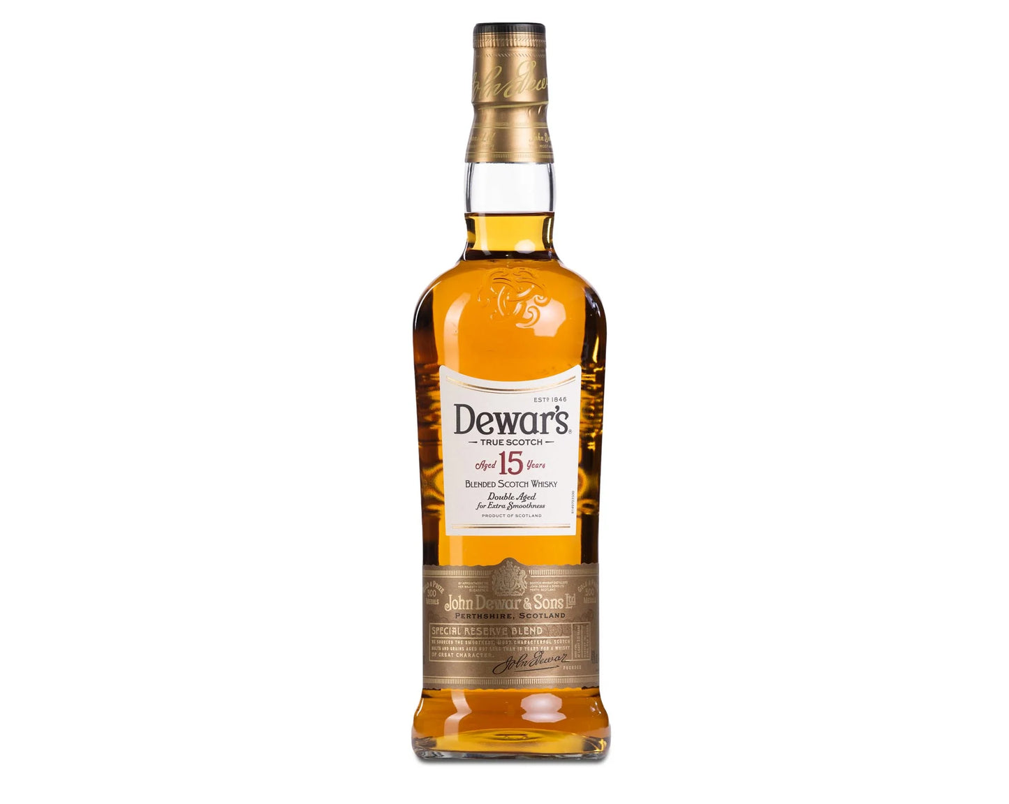 Dewar's Special Reserve 15 Year DOUBLE AGED FOR EXTRA SMOOTHNESS