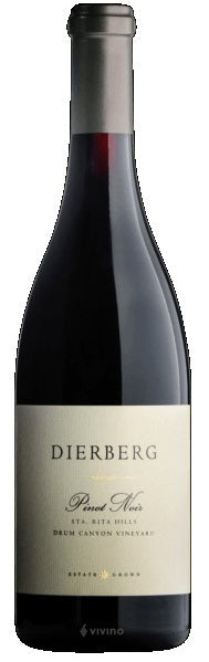 Dierberg Pinot Noir Drum Canyon Vineyard Santa Rita Hills 20 2016