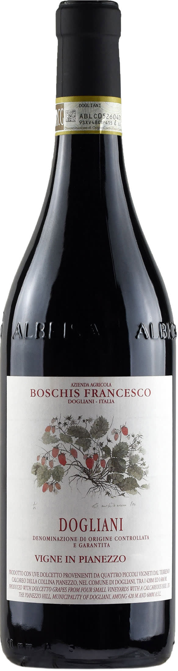Dolcetto di Dogliani 'Pianezzo', Francesco Boschis 2022