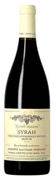 Domaine Jean-Claude Marsanne Collines Rhodaniennes Syrah Syrah Mauve 2020 (Case only)