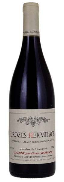 Domaine Jean-Claude Marsanne Crozes-Hermitage 2018 (Case only)