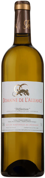 Domaine de l'Alliance Definition Bordeaux Blanc 2019 (Case only)