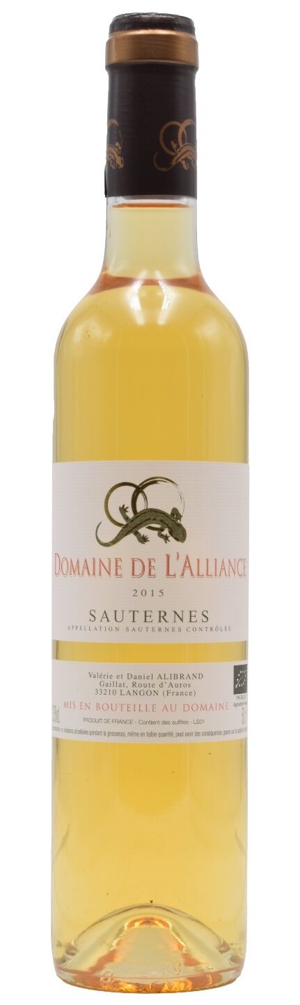 Domaine de l'Alliance Sauternes 2015