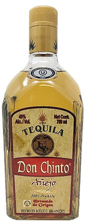 Don Chinto Tequila Agave Anejo 12/750