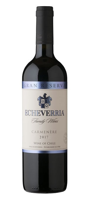 Echeverria Carmenere Gran Reserva 2017 12x750ml 2017 (Case only)