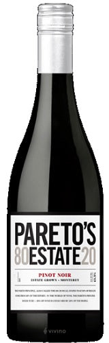 Eighty20 Pinot Noir Estate Vineyards Monterey County (Case only)