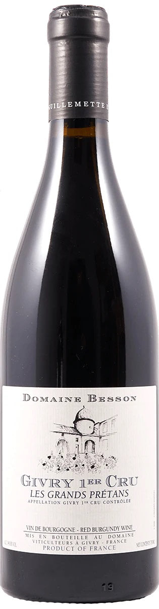 Givry Rouge 1er "Les Grands Pretans", Domaine Besson 2021