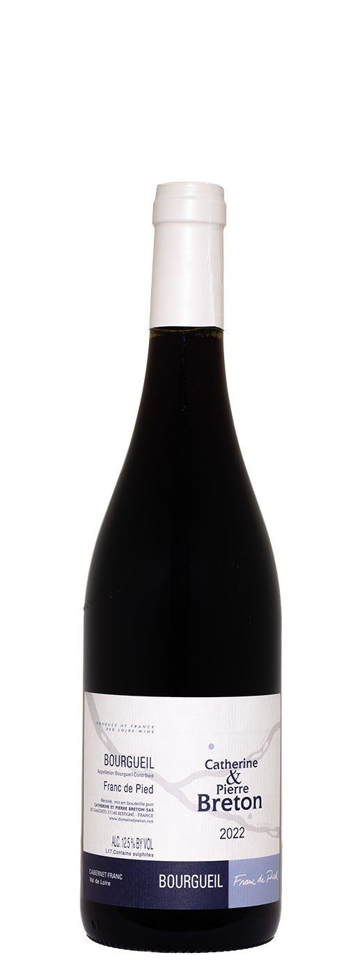 Catherine Et Pierre Breton Bourgueil Clos Sénéchal 2022 (Case Only)