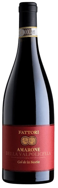 Fattori Amarone DOCG "Col de Bastia" 2018 6x750ml 2018 (Case only)