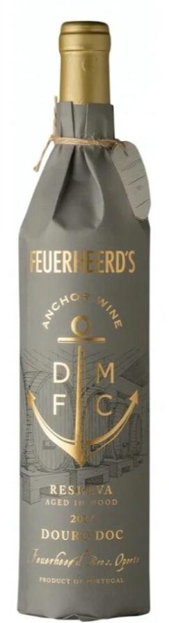Feuerheerd’s Douro Red Reserva 'Anchor Wine' 2020 (Port Barrel Aged, Paper Wrap) 2020