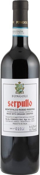 Fongoli Montefalco Rosso Riserva DOC "Serpullo" 2019