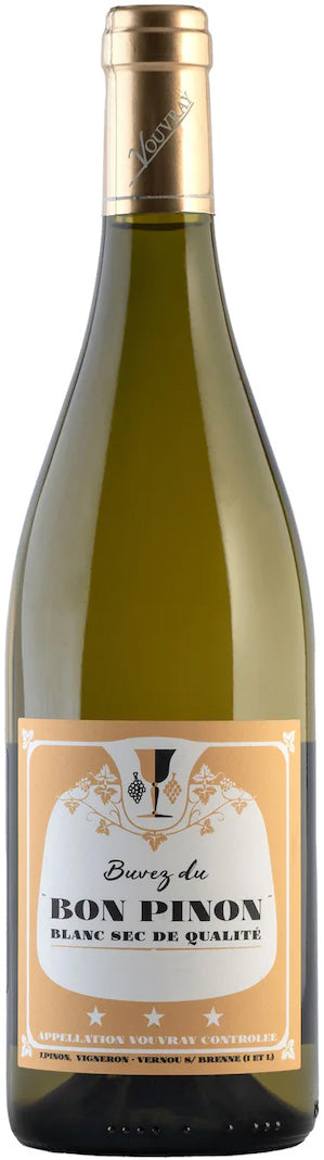 Francois et Julien Pinon Vouvray Sec "Buvez du Bon Pinon" 2022