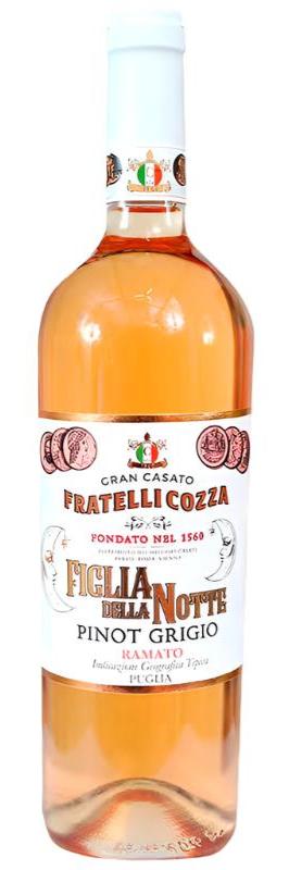 Fratelli Cozza Figlia Della Notte Pinot Grigio Ramato Puglia 12/750