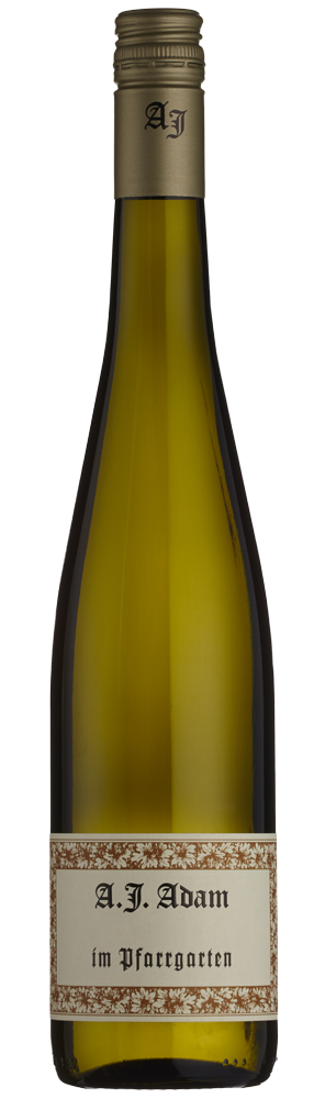Im Pfarrgarten Riesling Feinherb, A.J. Adam