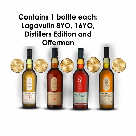LAGAVULIN Single Malt Scotch Whisky Bottle Collection