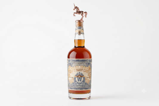 World Whiskey Society 6 Year Old Peated Cask Finish Wheated Edition Bourbon Whisky