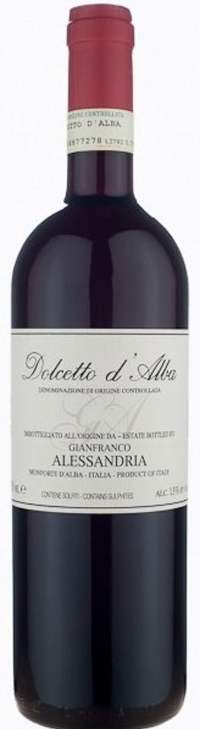 Gianfranco Alessandria Dolcetto d'Alba DOC 2020 12x750ml 2020 (Case only)