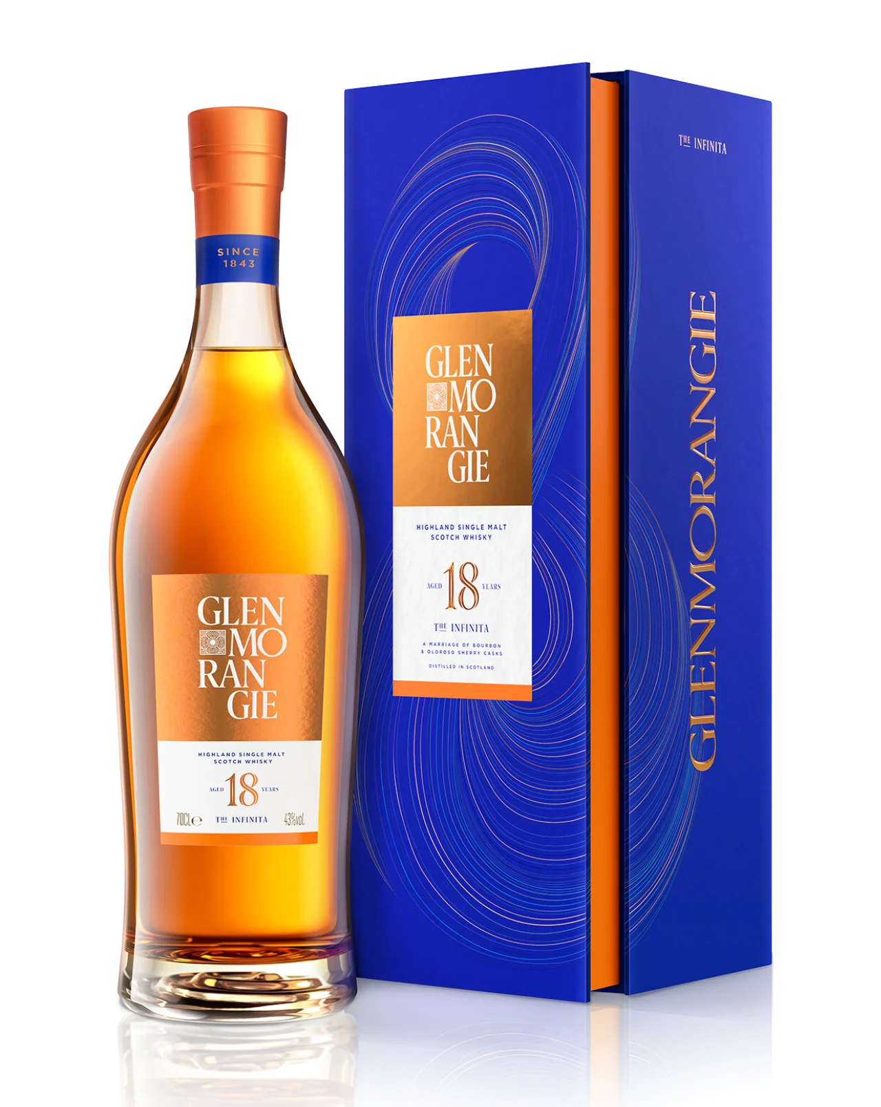 Glenmorangie Scotch Single Malt 18 Year