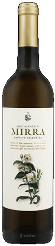 Gota Alentejo Branco 'Mirra Private Selection' 2019 *NEW* 2019
