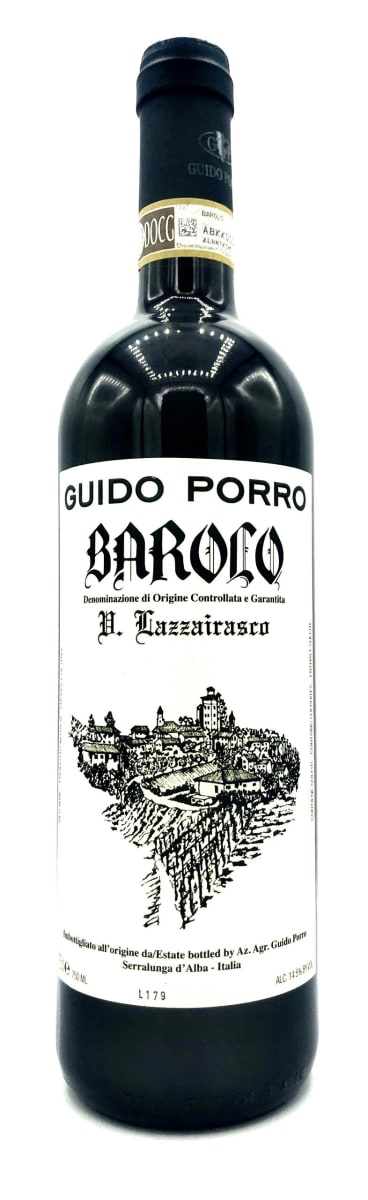 Guido Porro Barolo Vigna Lazzairasco 2018 (Case only)