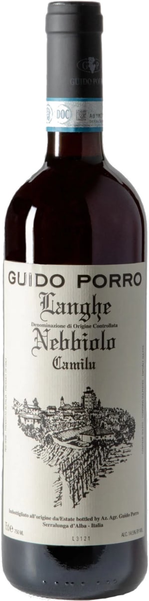 Guido Porro Langhe Nebbiolo Camilu 2023 (Case only)