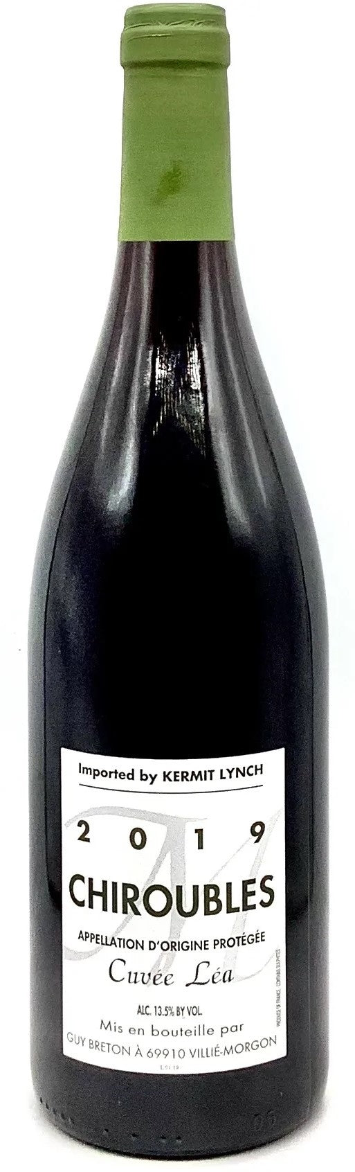 Guy Breton Chiroubles CuvÃ©e LÃ©a 2019 (Case only)
