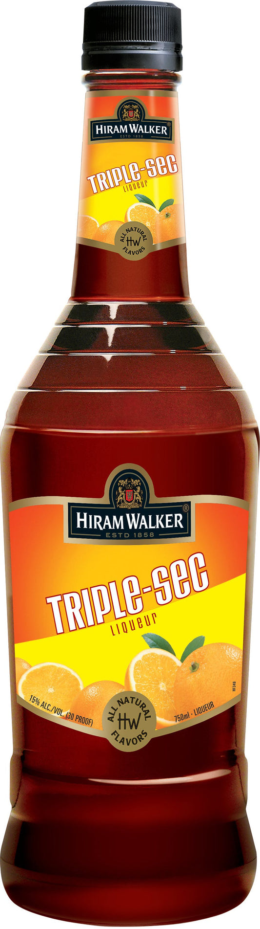 H WALKER TRIPLE SEC 30 PROOF