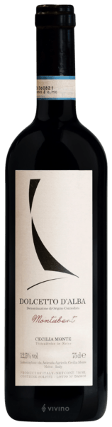 Cecilia Monte Dolcetto d'Alba Montubert 2023