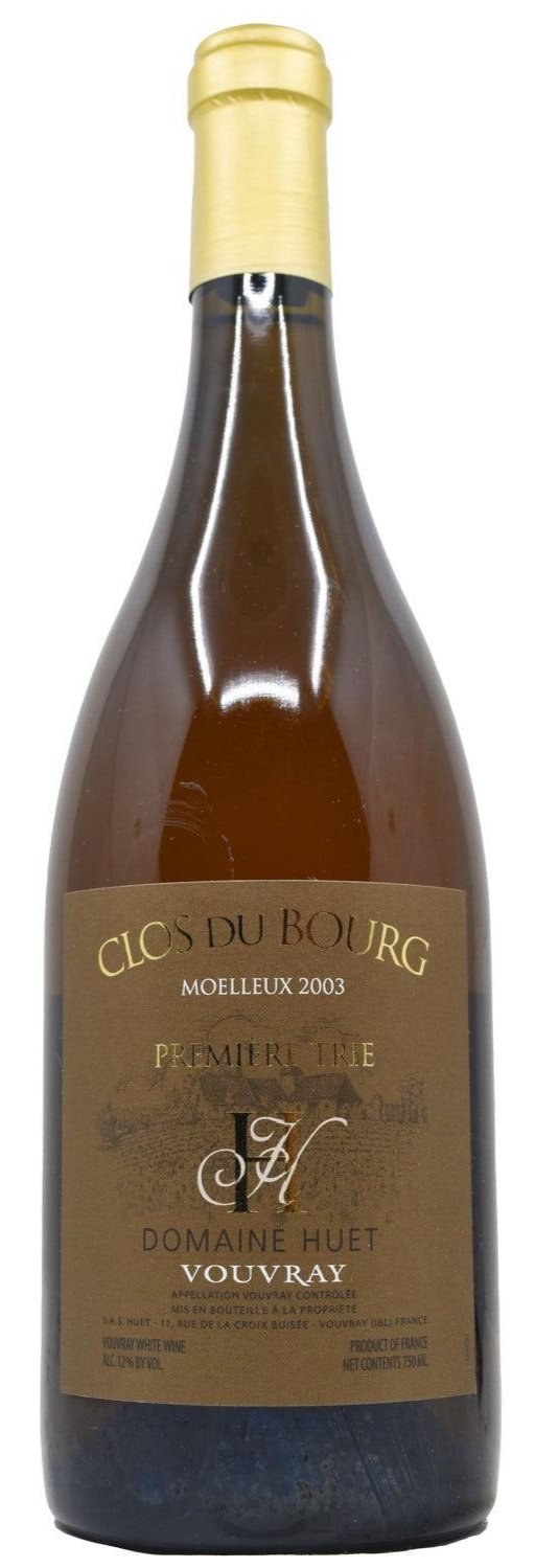 Huet Vouvray Clos Du Bourg Moelleux 2003