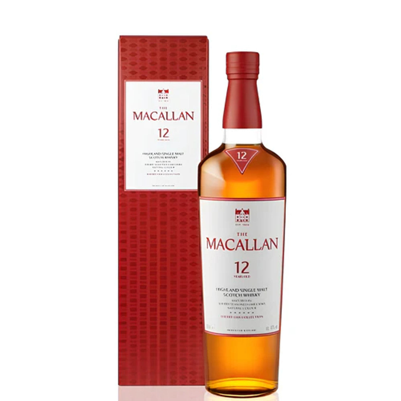 The Macallan Sherry Oak Scotch Single Malt 12 Year