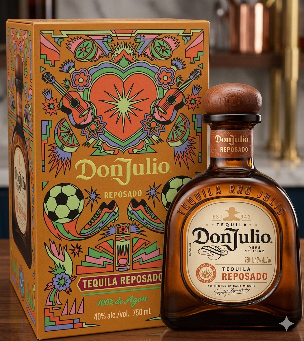 Don Julio Reposado Summer of Mexicana Artist Soccer Limited Edition