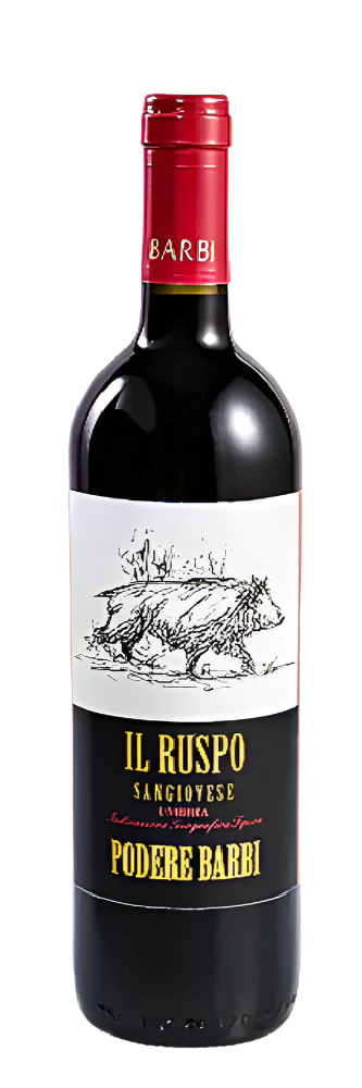Podere Barbi Umbria Sangiovese Il Ruspo 2024 (Case Only)
