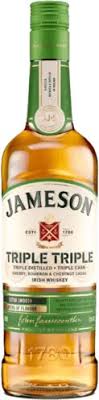 Jameson Triple Triple Bourbon, Sherry & Chestnut Casks Irish Whiskey