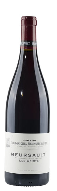Jean-Michel Gaunoux Meursault Rouge "Les Criots" 2015 12x750 2015 (Case only)