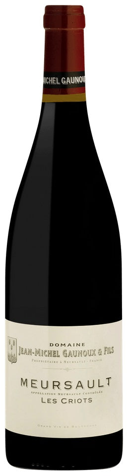 Jean-Michel Gaunoux Meursault Rouge "Les Criots" 2017 12x750 2017 (Case only)