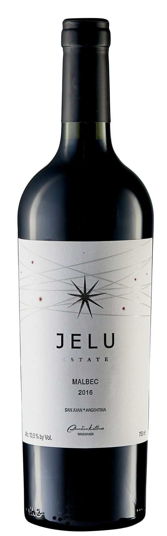 Jelu Malbec San Juan "Zonda Valley" 2016 12x750ml 2016 (Case only)