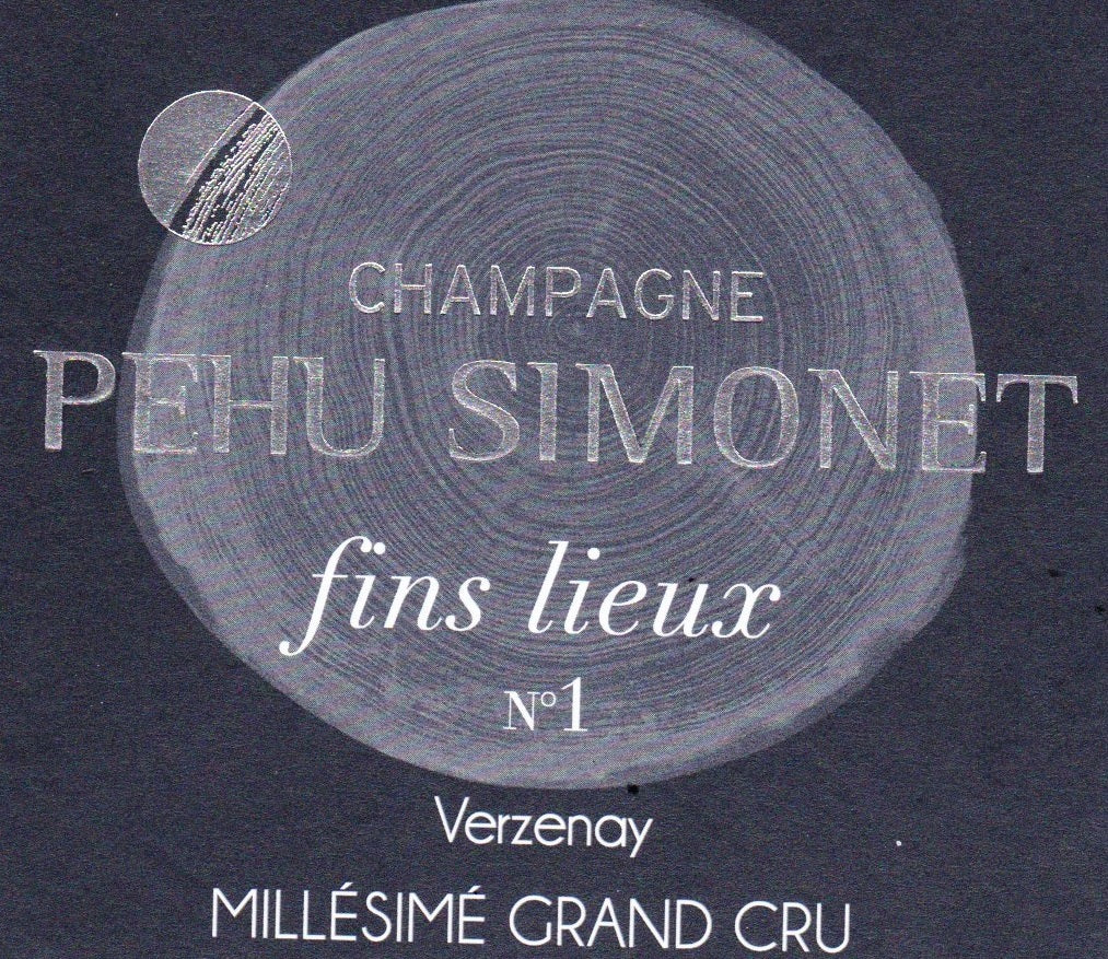 "Fins Lieux #6 Les Basses Correttes Verzenay" Blanc de Blancs Grand Cru Extra Brut, Champagne Pehu-Simonet 2016