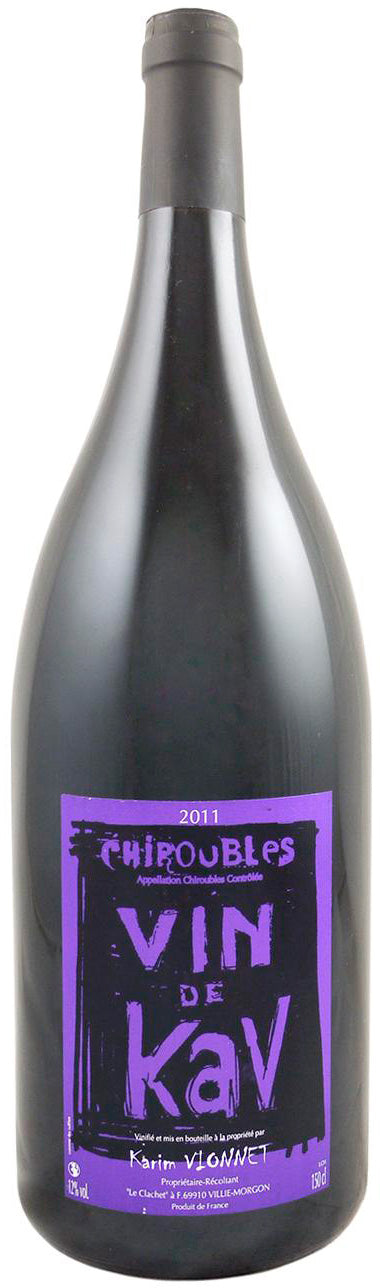 Karim Rene Vionnet Chiroubles 'Vin de Kav' 2021 2021