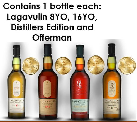 LAGAVULIN Single Malt Scotch Whisky Bottle Collection