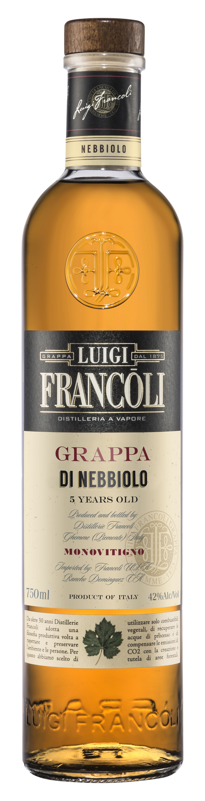 Luigi Francoli Grappa De Nebbiolo (Case Only)