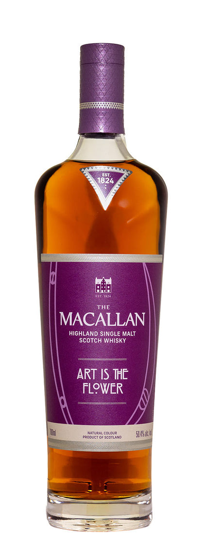 The Macallan Highland Single Malt Scotch Whiskey – Art Is The Flower