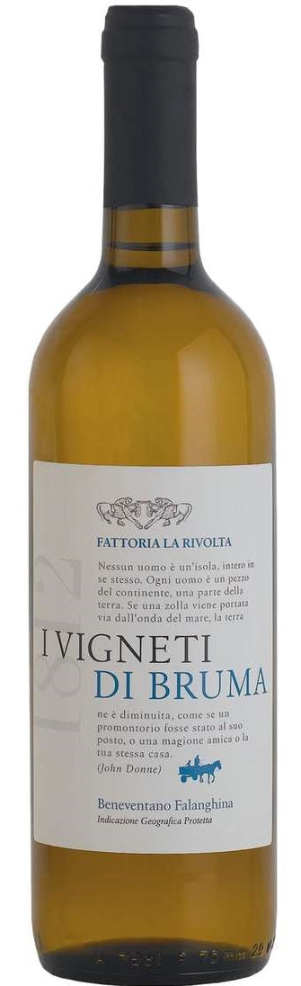 La Rivolta "I Vigneti di Bruma" Falanghina IGP 2021 12x750ml 2021 (Case only)