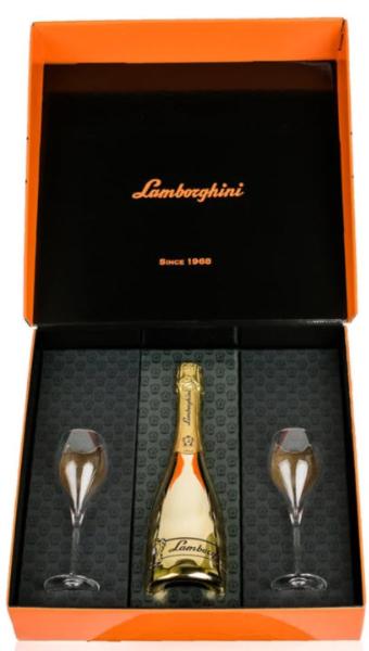 Lamborghini Vino Spumante - Brut With Gift Set