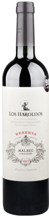 Los Haroldos Reserva Malbec 12/750 2019