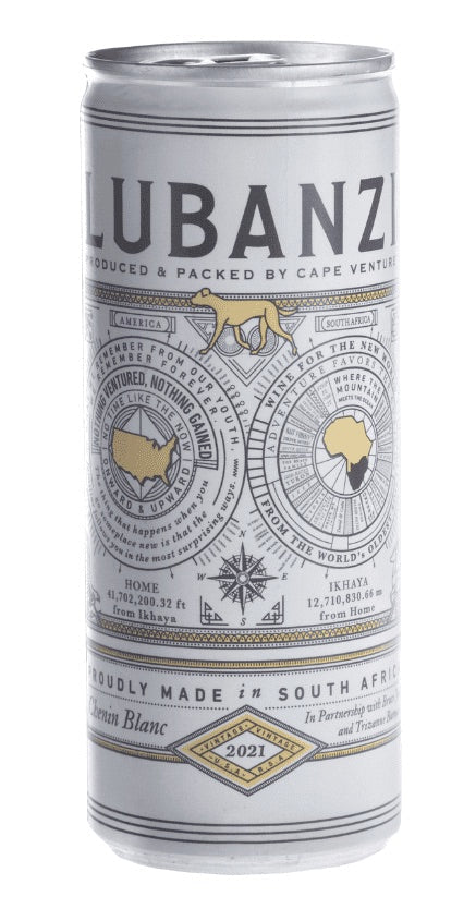 Lubanzi Chenin Blanc 2021 24X375ml can 2021 (Case only)