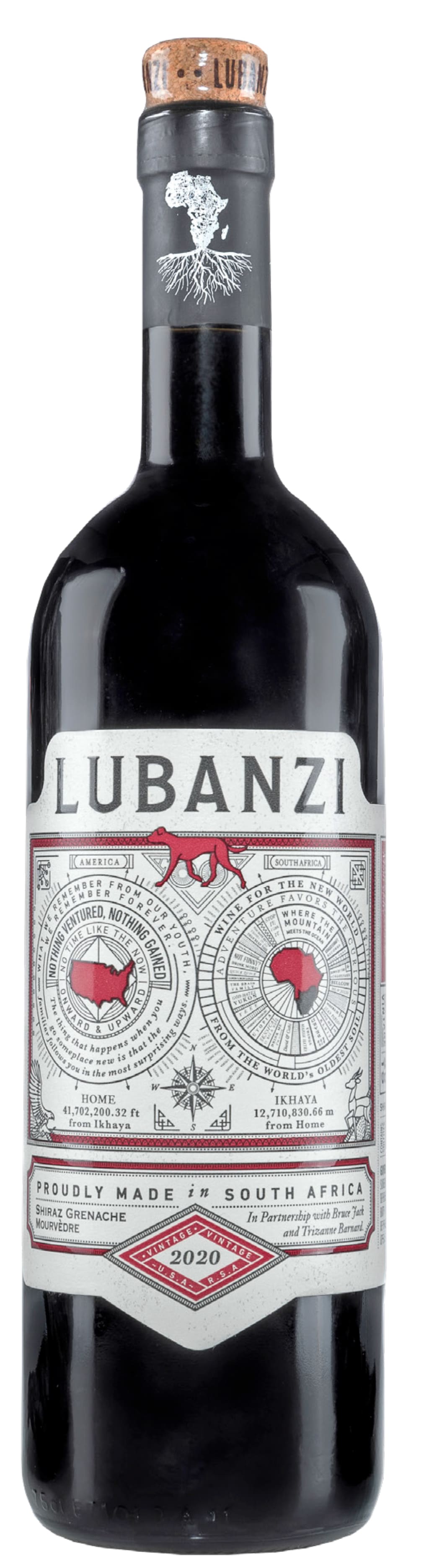 Lubanzi Red Blend 2020 24x12 oz. can 2020