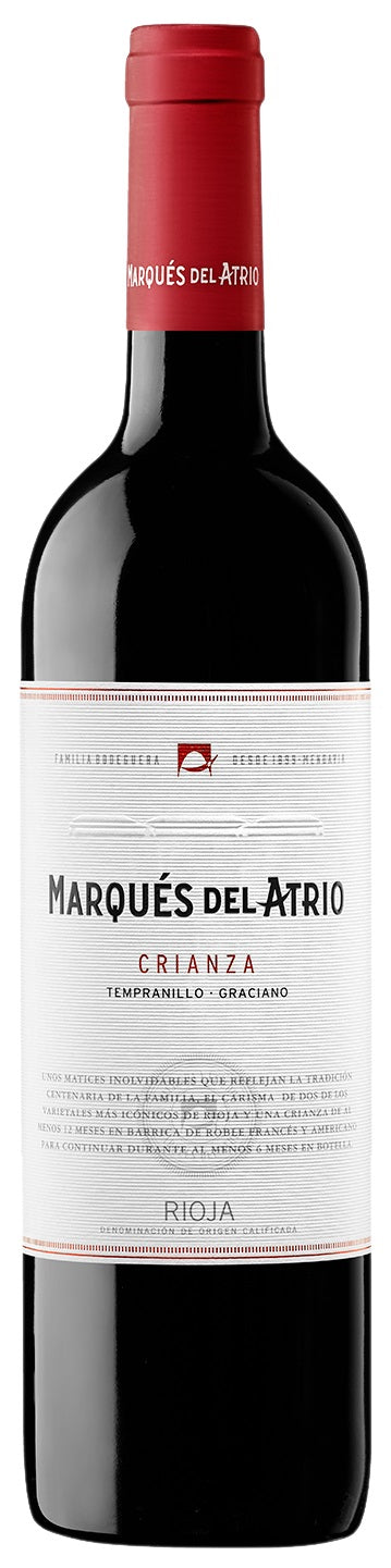 MARQUES DEL ATRIO MARQUES DEL ATRIO RIOJA CRIANZA 2016 (Case only)